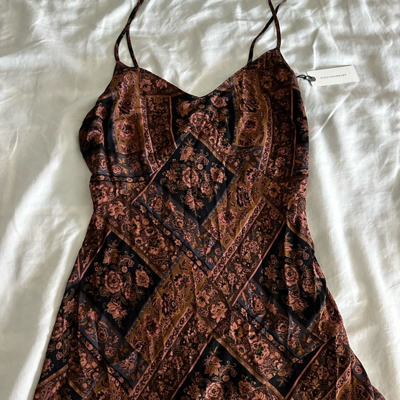 NWT Paige viejo dress - size 2 asymmetrical boho print dress - Picture 12 of 16
